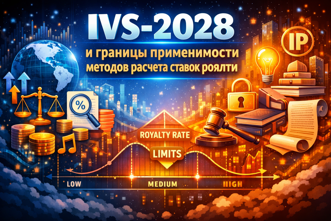 IVS-2028 и границы применимости методов расчета ставок роялти